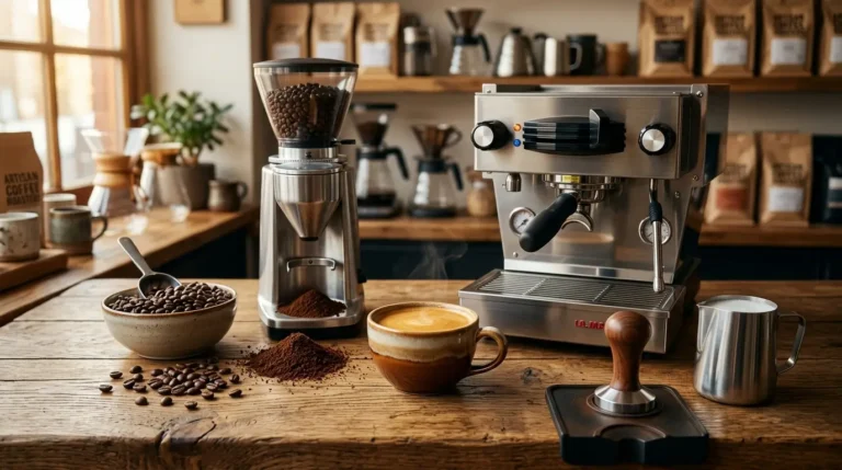 Why Your Coffee Never Tastes Like a Café (And What Is Actually Going On)